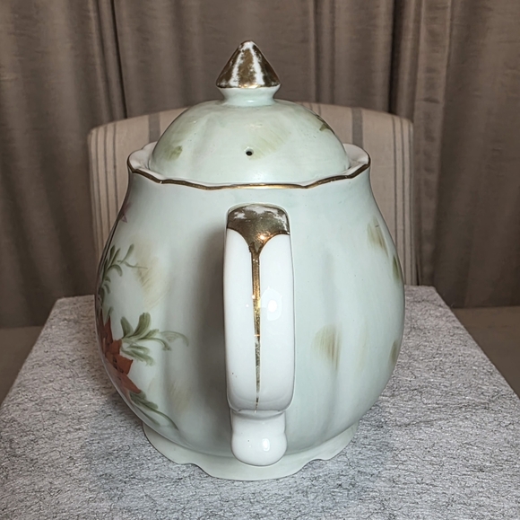 Lefton Vintage Porcelain Musical Teapot - Picture 6 of 11